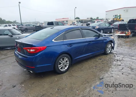 2017 Hyundai Sonata из США, поврежденный, VIN 5NPE24AF3HH596116